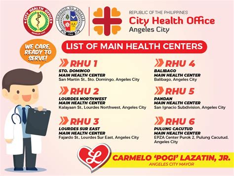 angeles city health office|Angeles City Government .